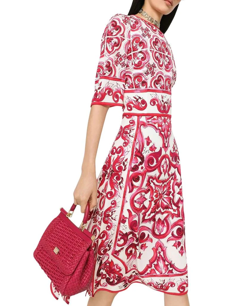 商品Dolce & Gabbana|MIDI DRESS MAIOLICHE,价格¥7369,第4张图片详细描述