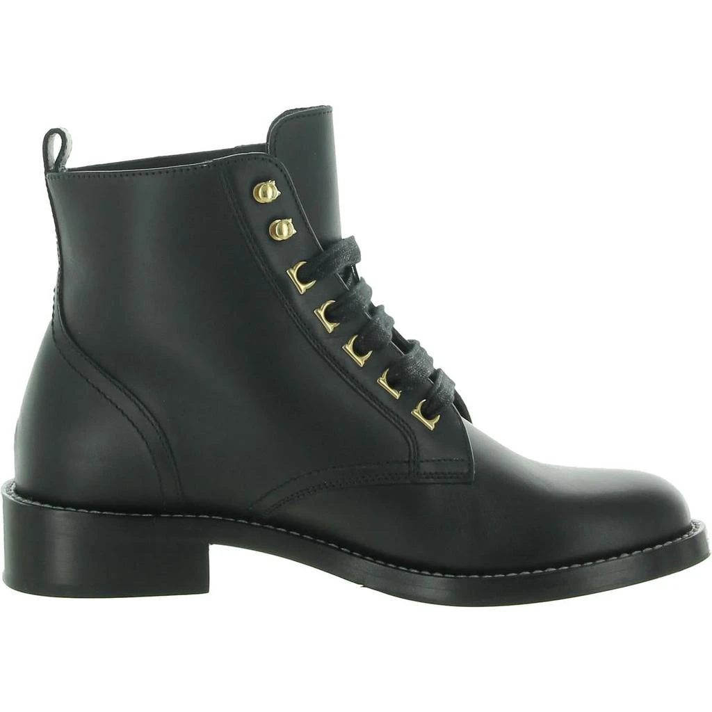 商品Salvatore Ferragamo|Salvatore Ferragamo Womens Leather Comfort Insole Combat & Lace-up Boots,价格¥1586,第2张图片详细描述