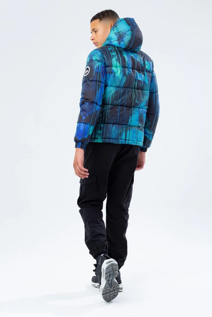 HYPE BLUE GRAFFITI BOYS PUFFER JACKET 商品