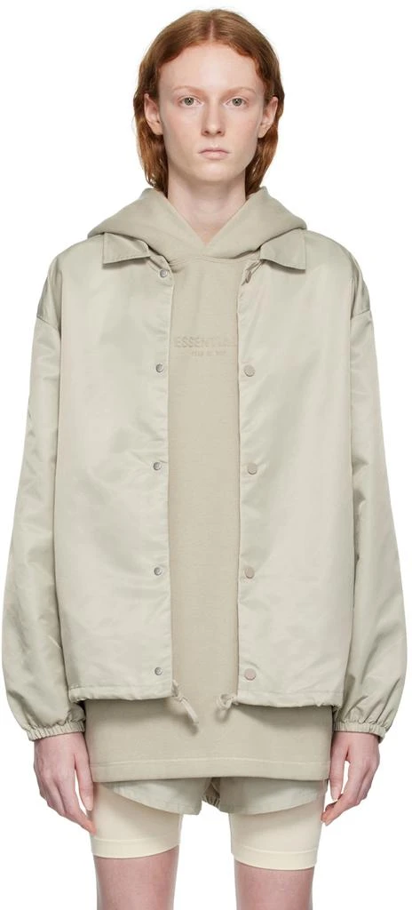商品Essentials|Gray Nylon Jacket,价格¥764,第1张图片