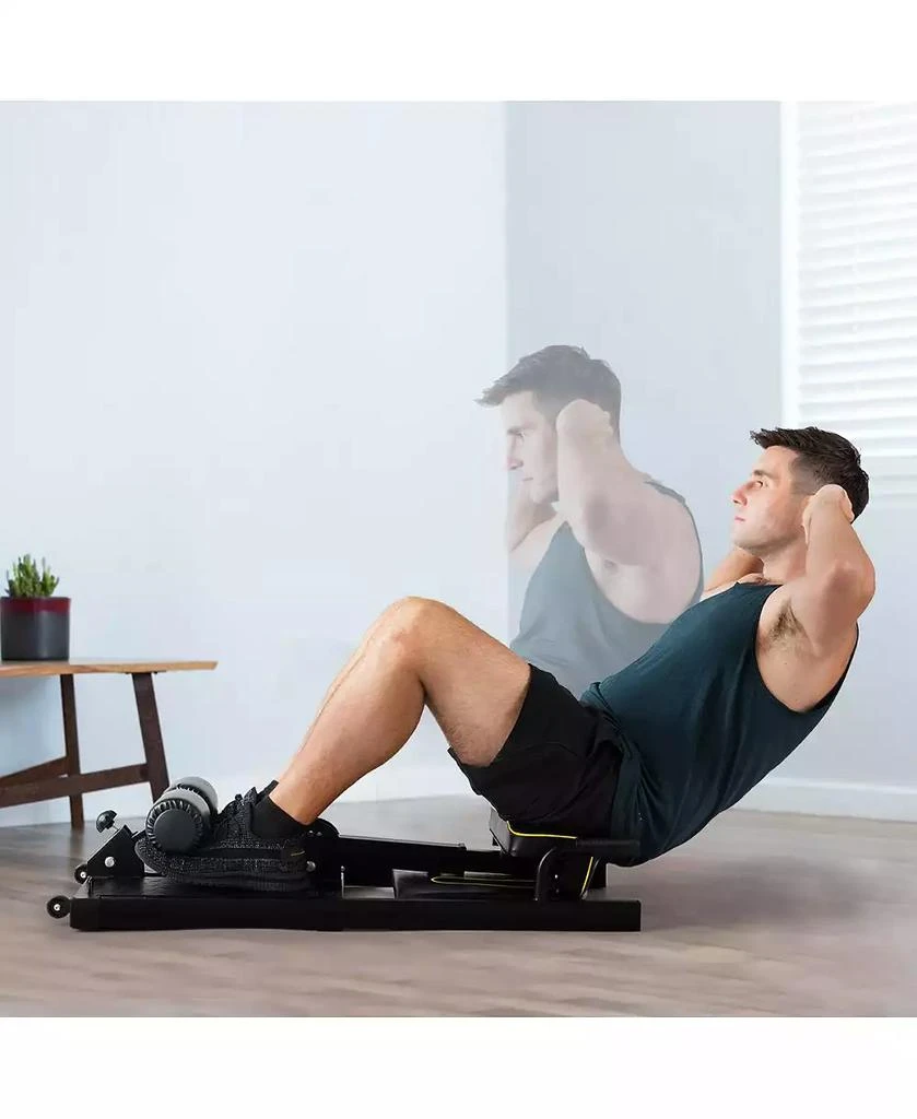 商品Costway|8-in-1 Multifunction Squat Machine Deep Sissy Squat Home Gym,价格¥825,第2张图片详细描述