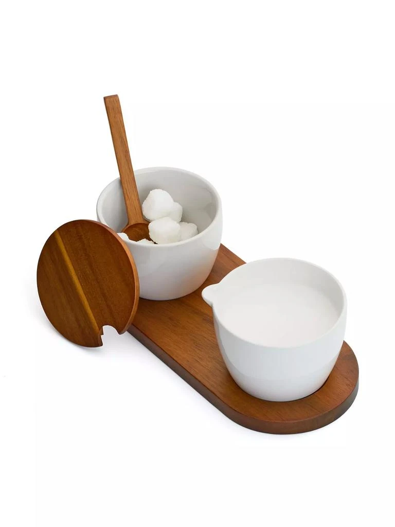 商品Nambé|Duets Sugar & Creamer Set,价格¥375,第2张图片详细描述
