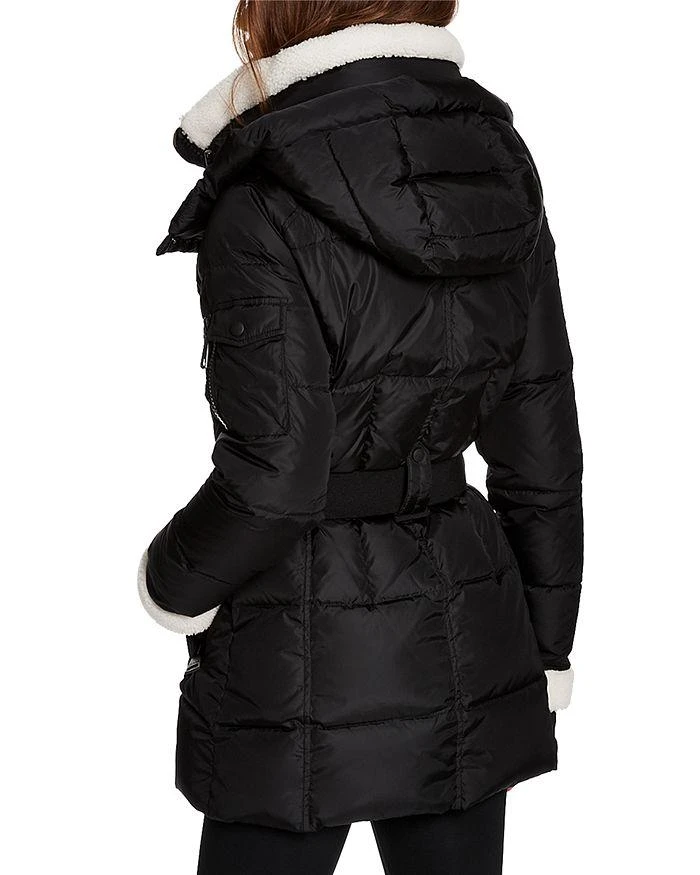 商品SAM.|Courtney Shearling Trim Hooded Puffer Coat,价格¥3930,第2张图片详细描述