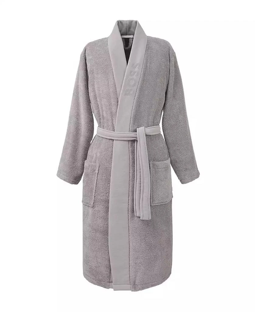 商品Boss Home|Plain Kimono Cotton Men's Bathrobe,价格¥1623,第1张图片