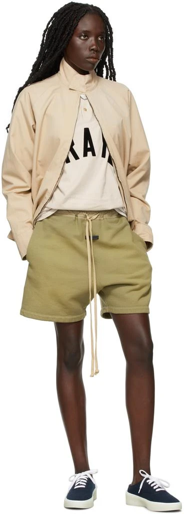 商品Fear of god|Green Fleece Shorts,价格¥1265,第4张图片详细描述