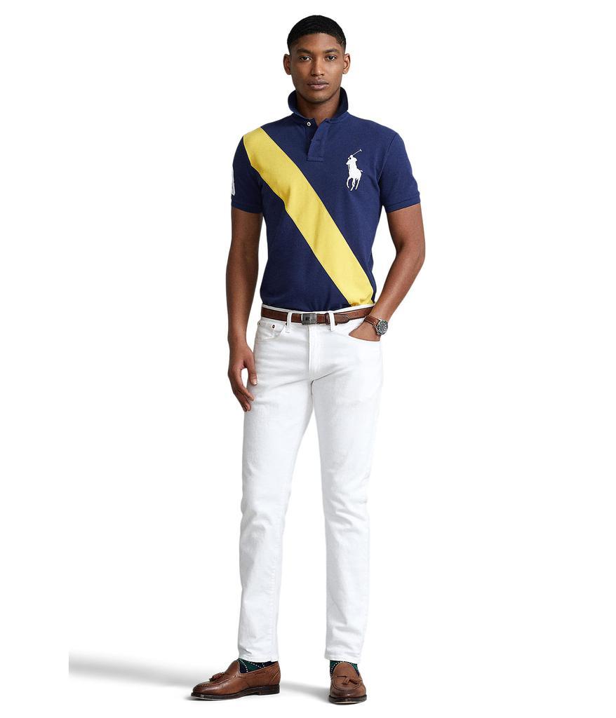 商品Ralph Lauren|Custom Slim Fit Big Pony Mesh Polo Shirt,价格¥647,第6张图片详细描述