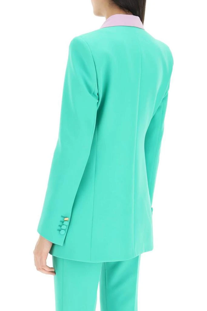 商品HEBE STUDIO|Hebe studio 'bianca' double-breasted blazer in neo-crepe,价格¥2864,第3张图片详细描述