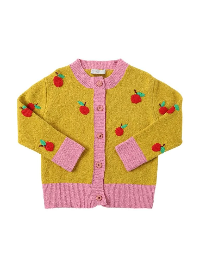 商品Stella McCartney|Color Block Cotton Blend Knit Cardigan,价格¥806,第1张图片