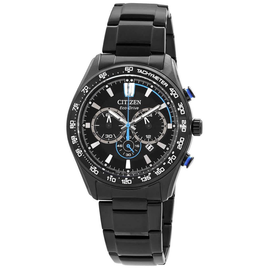 商品Citizen|Citizen Chronograph Eco-Drive Black Dial Mens Watch CA4485-85E,价格¥1384,第1张图片