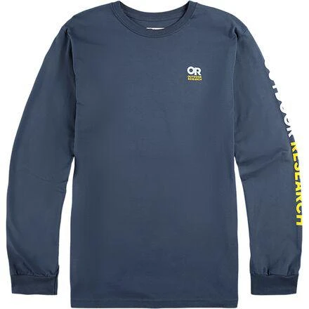 商品Outdoor Research|Lockup Chest Logo Long-Sleeve T-Shirt - Men's,价格¥159,第2张图片详细描述
