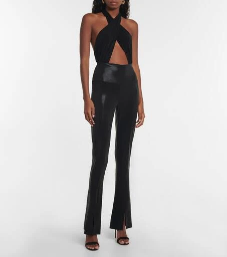 商品Norma Kamali|Crossover halterneck bodysuit,价格¥1077,第2张图片详细描述