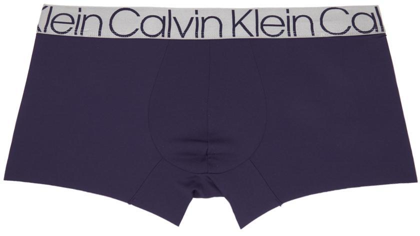 商品Calvin Klein|Blue Micro Boxer Briefs,价格¥131,第1张图片