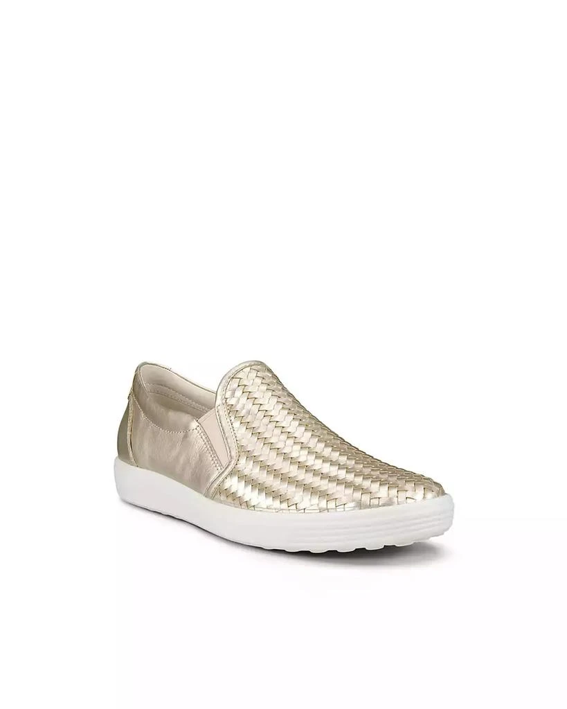 商品ECCO|Women's Soft 7 Woven Slip-On Sneakers,价格¥1331,第1张图片