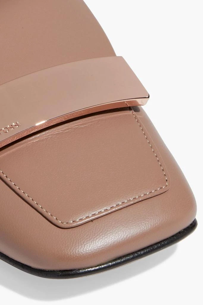 商品Sergio Rossi|sr1 embellished leather mules,价格¥1489,第4张图片详细描述