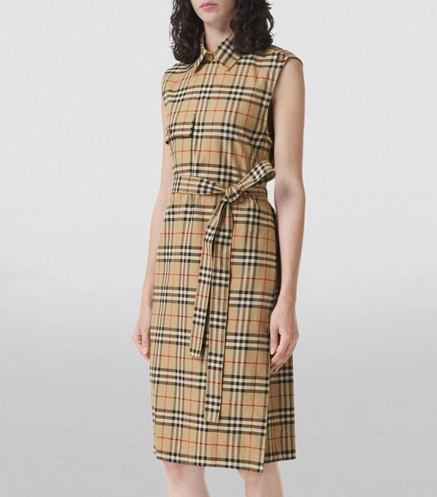 商品Burberry|Vintage Check Print Shirt Dress,价格¥8431,第3张图片详细描述