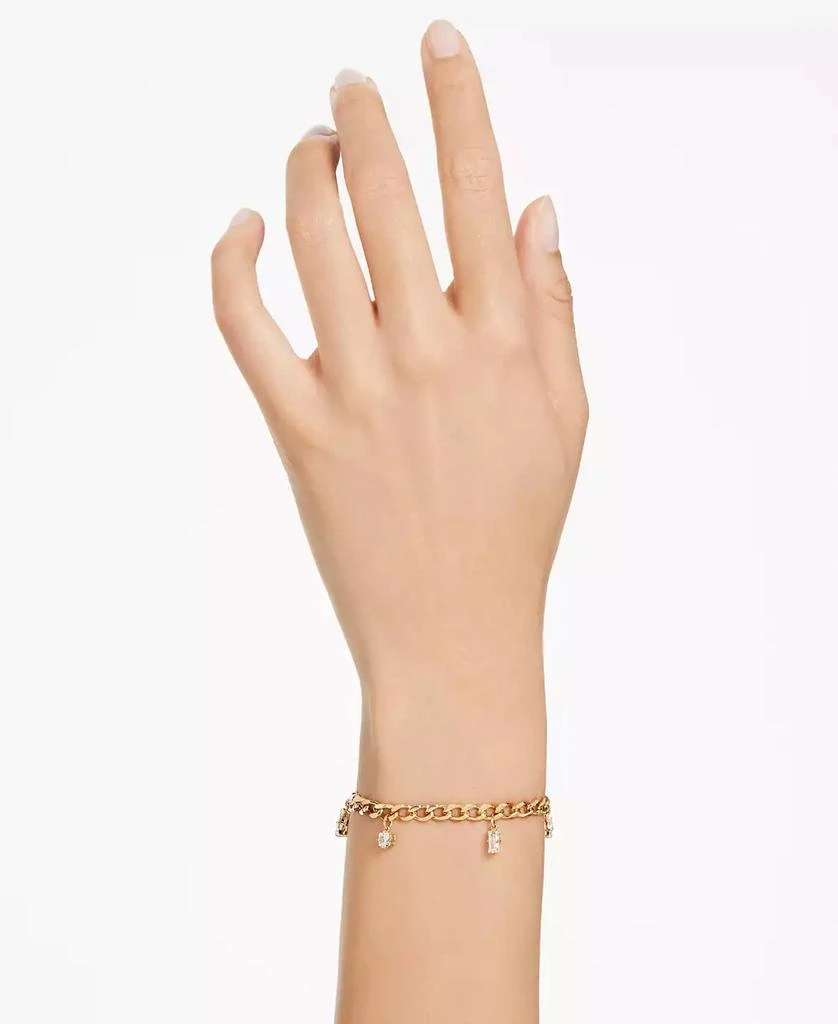 商品Swarovski|Gold-Tone Dextera Crystal Chain Bracelet,价格¥670,第5张图片详细描述