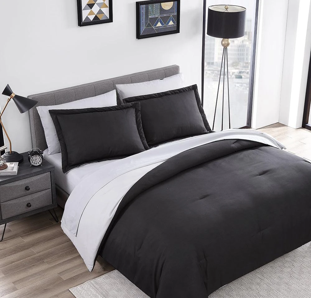 Chestnut Reversible 7 Piece bed in a bag Comforter Set 商品