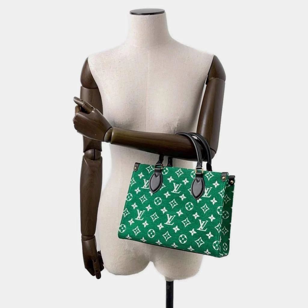 Louis Vuitton Green Monogram Jacquard Velvet LV Match Onthego PM Bag 商品