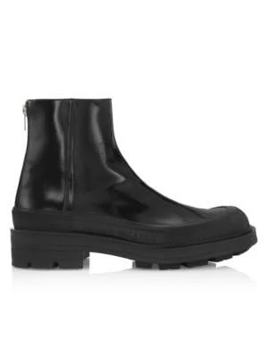 商品Alexander McQueen|Lug Sole Ankle Boots,价格¥4925,第1张图片