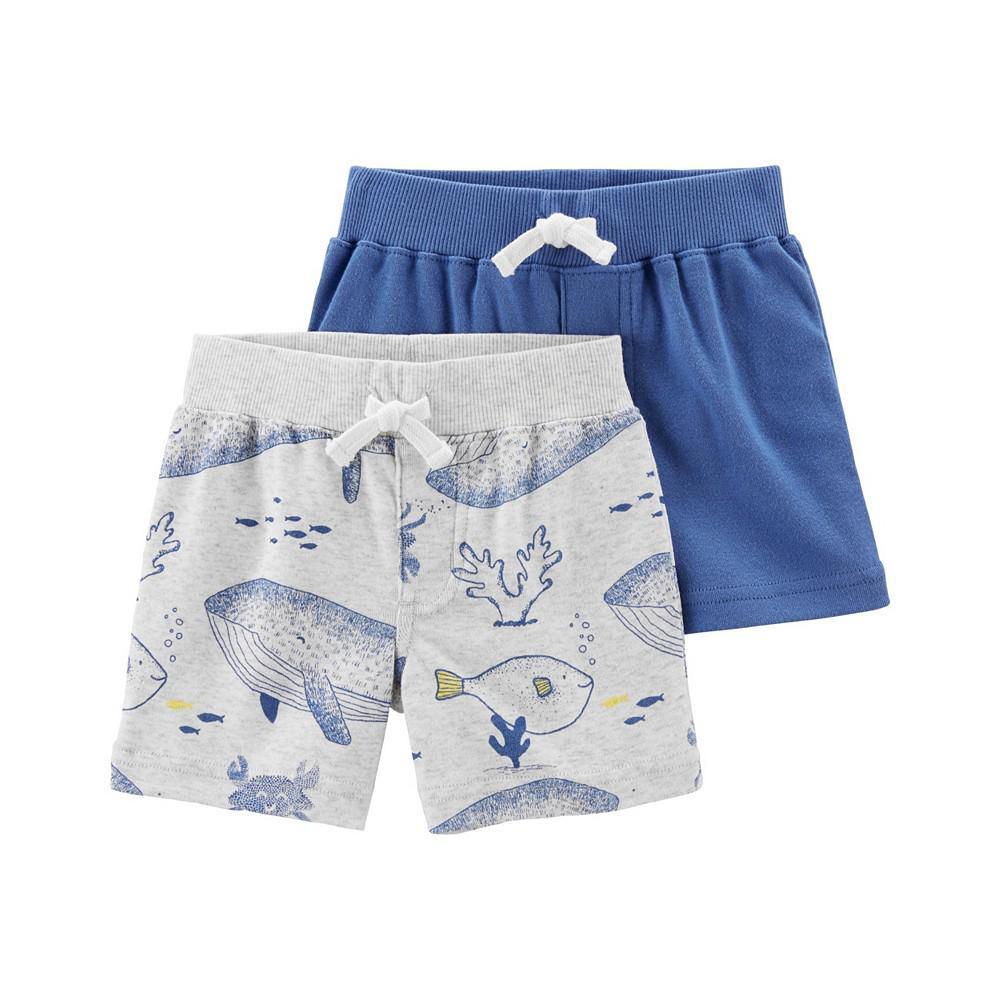 商品Carter's|Baby Boys 2-Pack Shorts,价格¥49,第1张图片