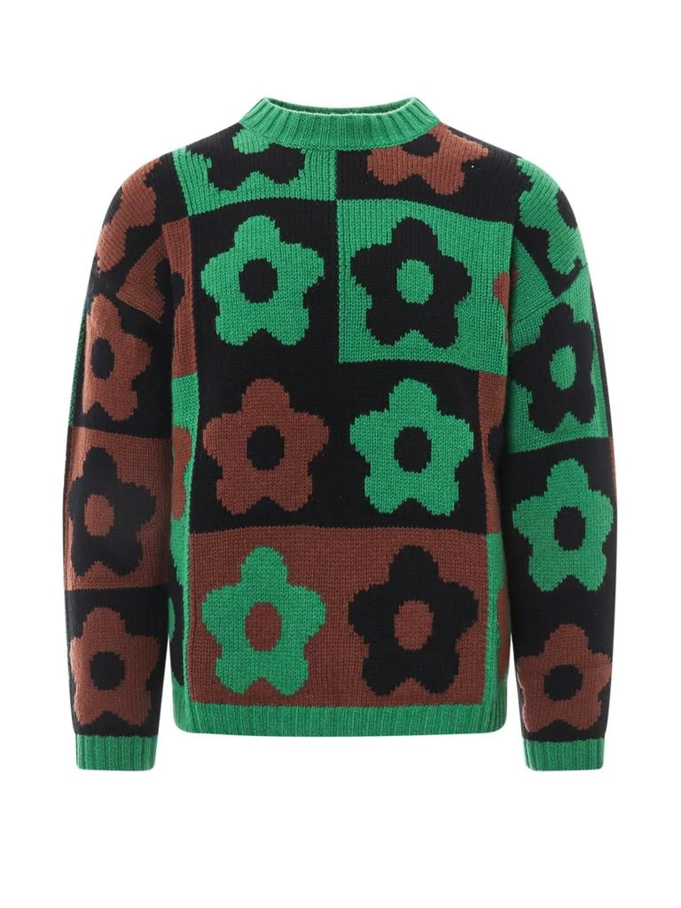 商品Kenzo|Kenzo Boke Flower Checked Jumper,价格¥2201,第1张图片