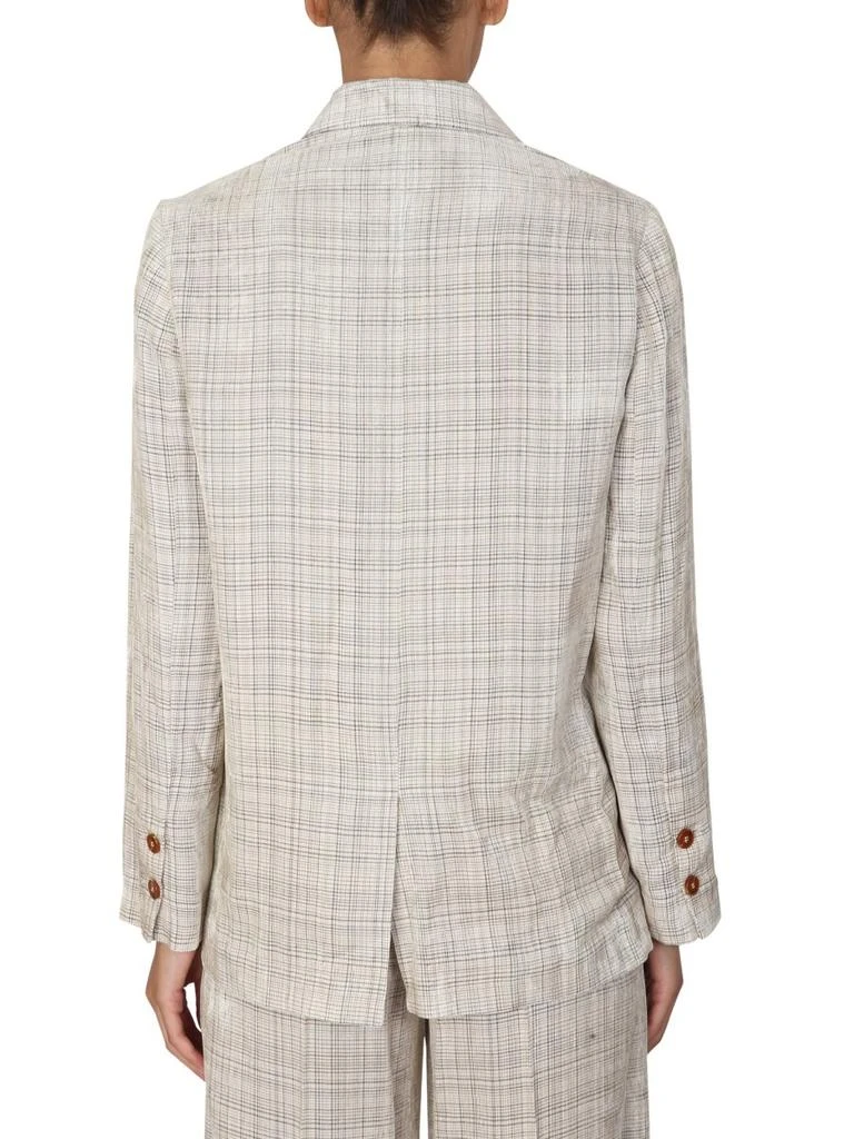 商品ALYSI|Alysi Double-Breasted Checked Blazer,价格¥1794,第2张图片详细描述