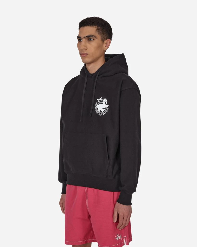 商品STUSSY|Beach Roots Hooded Sweatshirt Black,价格¥565,第2张图片详细描述