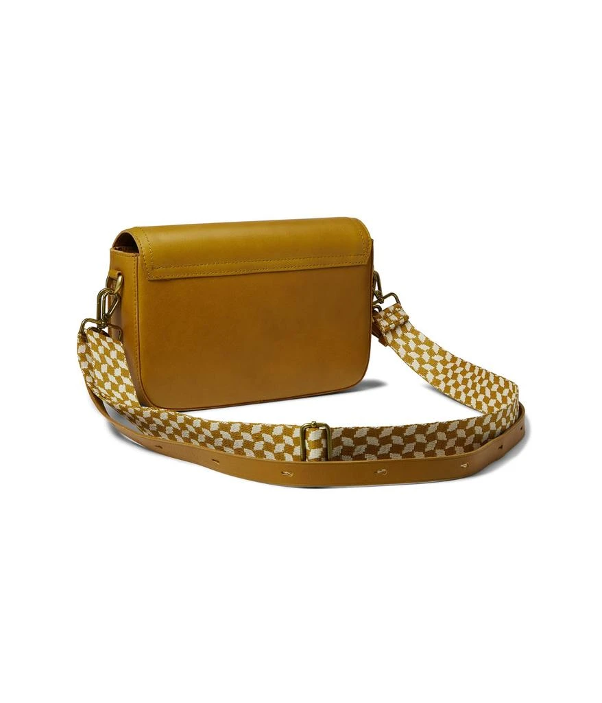 商品Madewell|The Transport Flap Shoulder Bag: Checkerboard Webbing Strap Edition,价格¥1275,第2张图片详细描述