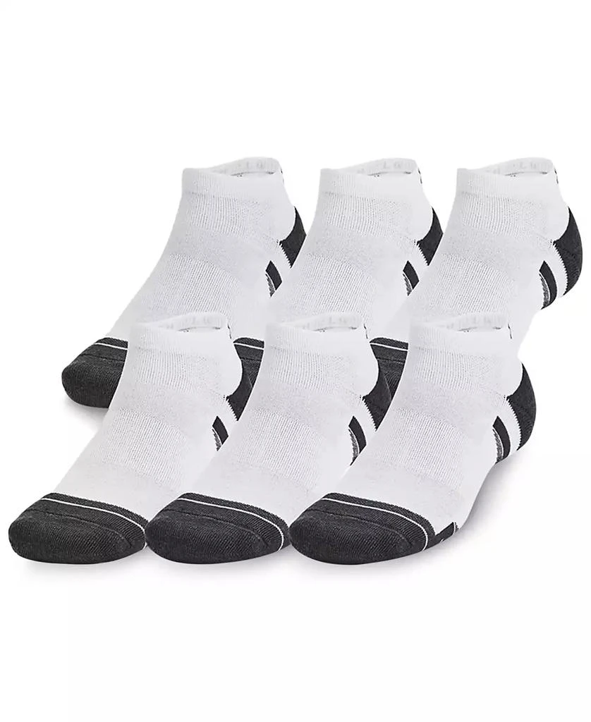 商品Under Armour|Unisex Performance Tech Low Socks - 6-pack,价格¥178,第1张图片