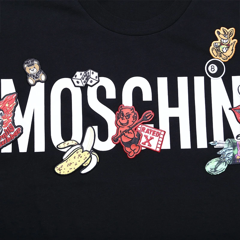 Moschino 莫斯奇诺 黑色女士上衣 EJ0711-0540-J1555 商品