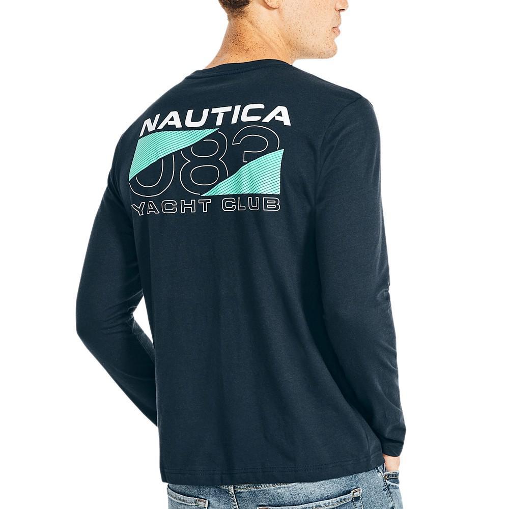 商品Nautica|Men's Sustainably Crafted Graphic Long-Sleeve T-shirt,价格¥280,第4张图片详细描述
