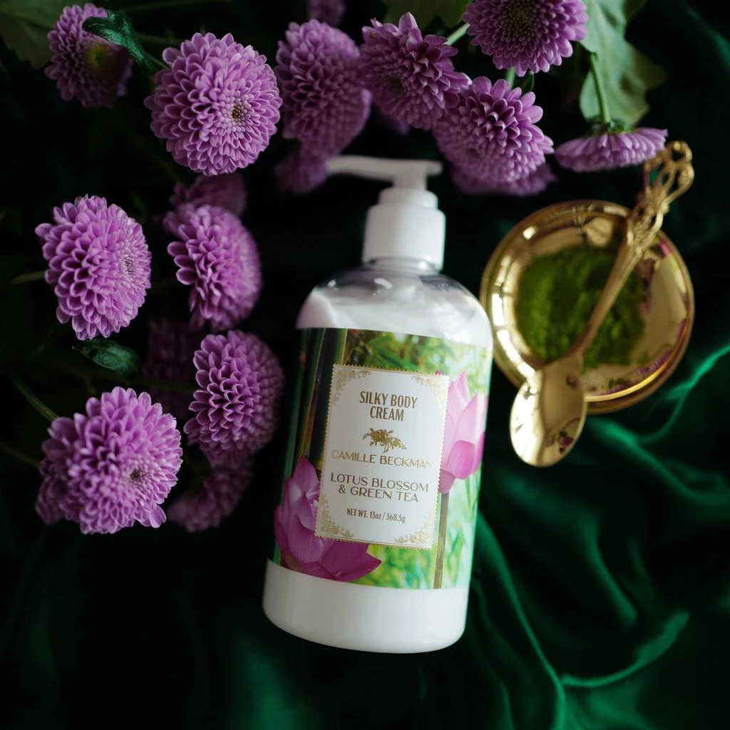 商品Camille Beckman|Hand & Body Gift Set - Lotus Blossom & Green Tea,价格¥292,第2张图片详细描述