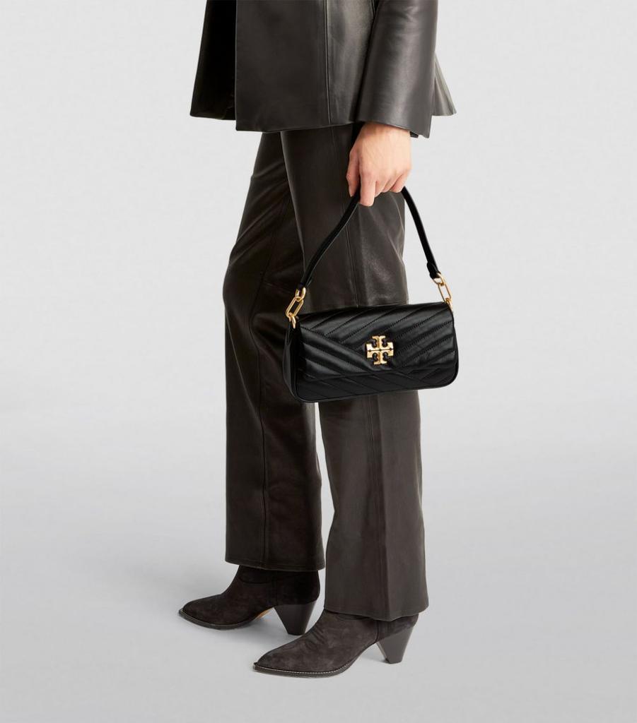 商品Tory Burch|Leather Kira Chevron Shoulder Bag,价格¥3830,第7张图片详细描述