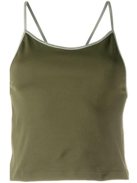 商品Prada|Prada Cropped Cami Top,价格¥4458,第1张图片