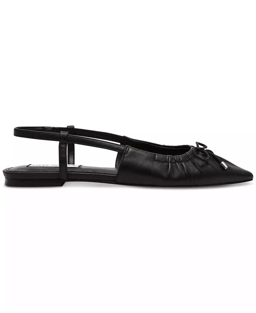 商品Steve Madden|Women's Laylah Pointed-Toe Pleated Slingback Flats,价格¥333,第2张图片详细描述