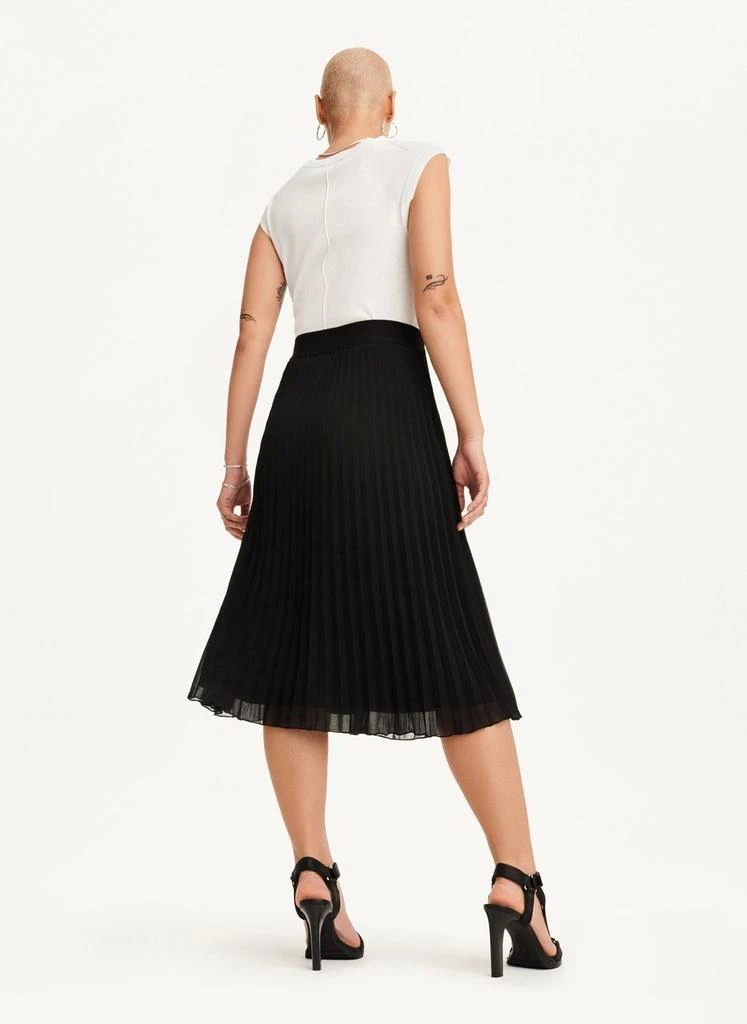 商品DKNY|Pull On Pleated Maxi Skirt,价格¥570,第5张图片详细描述