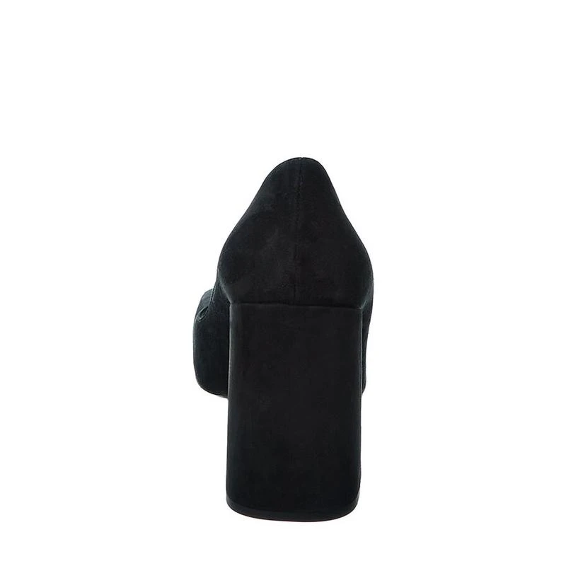PRADA 女士黑色麂皮10cm高跟鞋 1I308M-008-F0002 商品