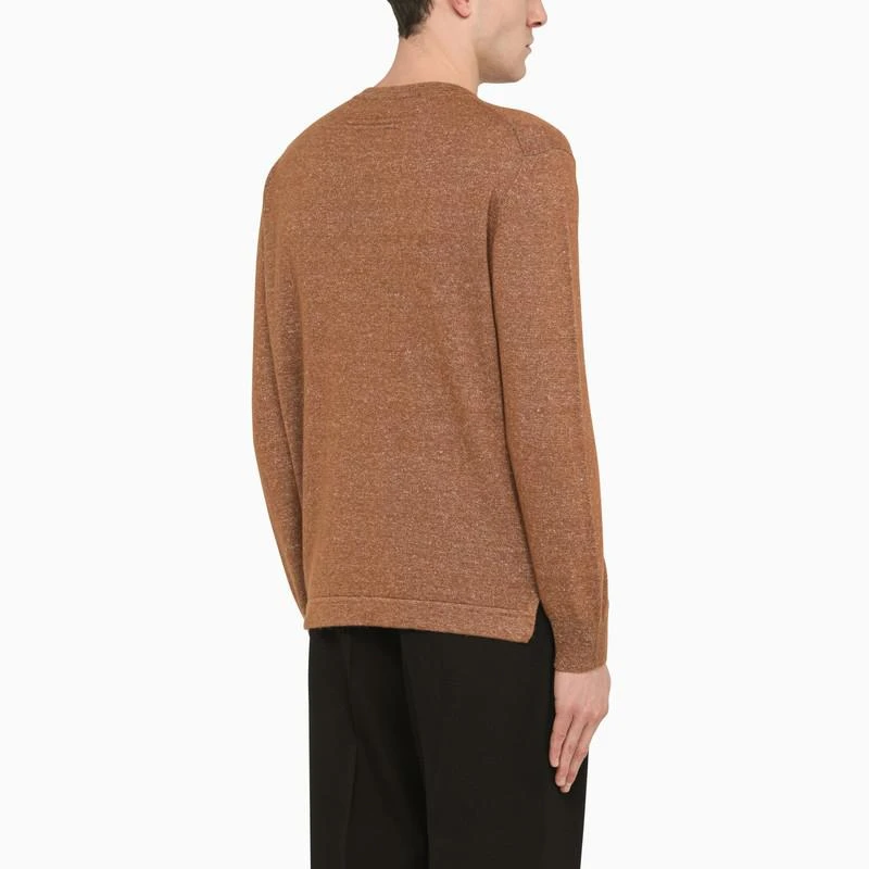 商品Zegna|Brown cashmere sweater,价格¥3387,第3张图片详细描述