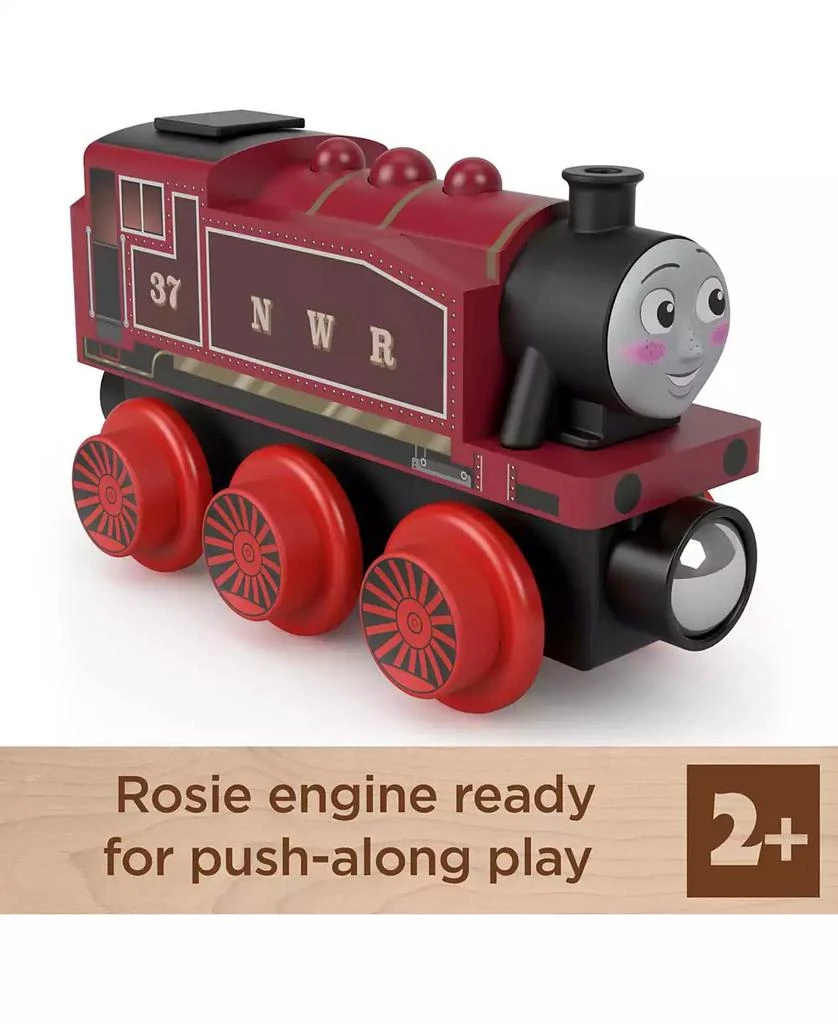 商品Fisher Price|Fisher-Price Thomas & Friends Wooden Railway Rosie Engine,价格¥127,第4张图片详细描述