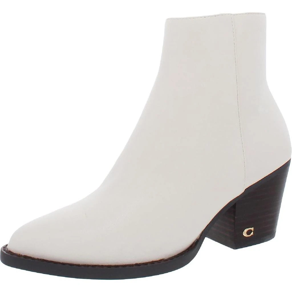 商品Coach|Coach Womens Pacey Faux Leather Pointed Toe Booties,价格¥757,第2张图片详细描述