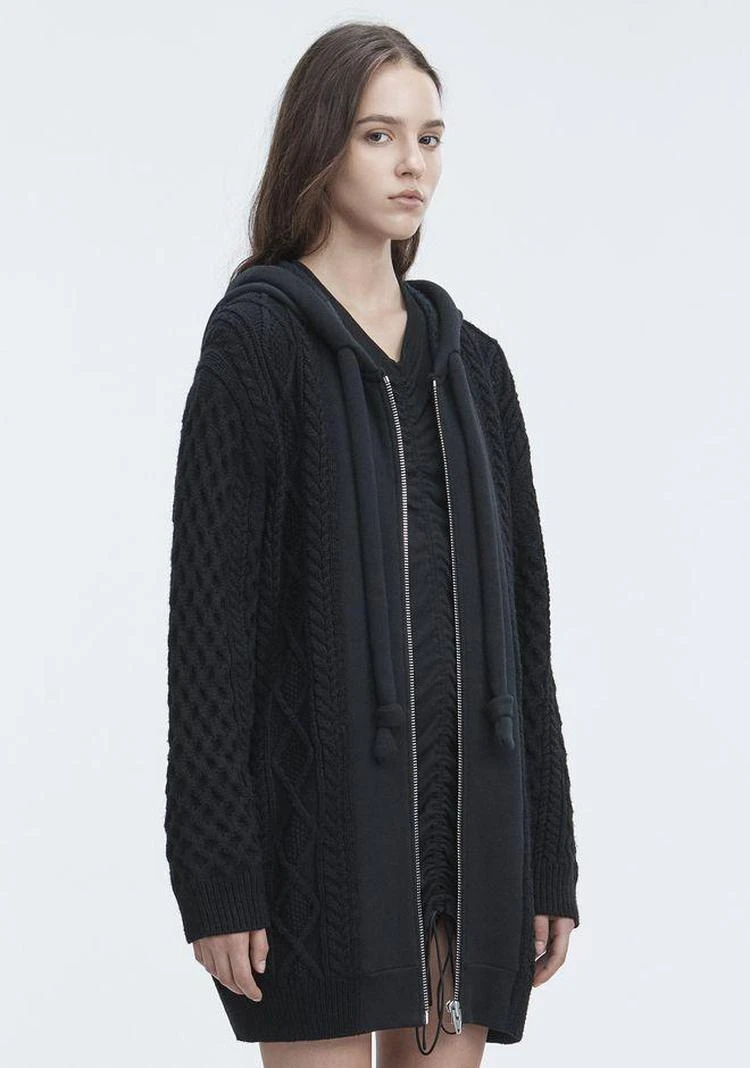 商品Alexander Wang|MIXED MEDIA HOODIE,价格¥2093,第5张图片详细描述