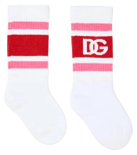商品Dolce & Gabbana|DG cotton-blend socks,价格¥604,第1张图片