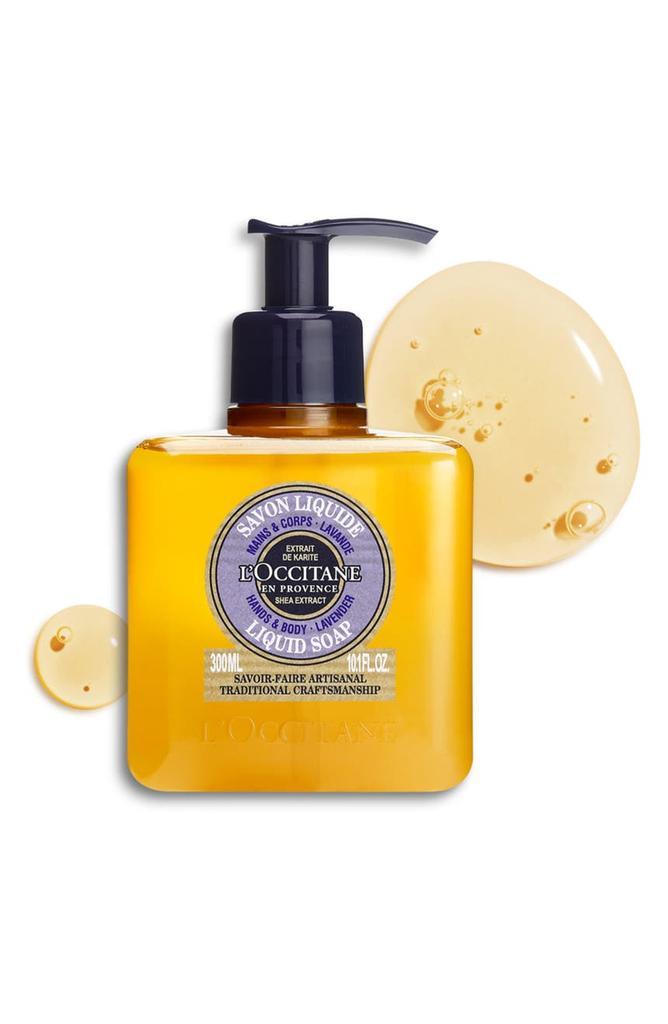 商品L'Occitane|Shea Hands & Body Lavender Liquid Soap,价格¥154,第1张图片