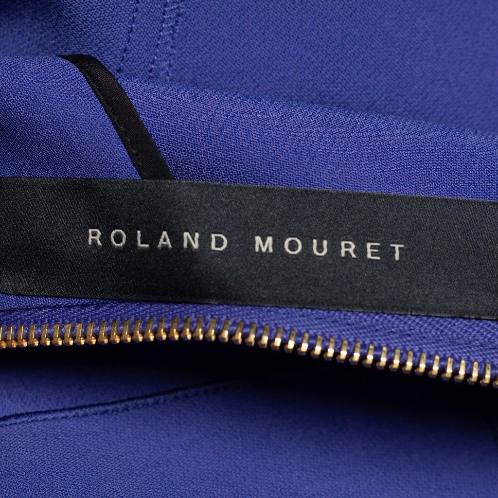 商品[二手商品] ROLAND MOURET|Roland Mouret Blue Cady Sheath Dress L,价格¥1420,第6张图片详细描述