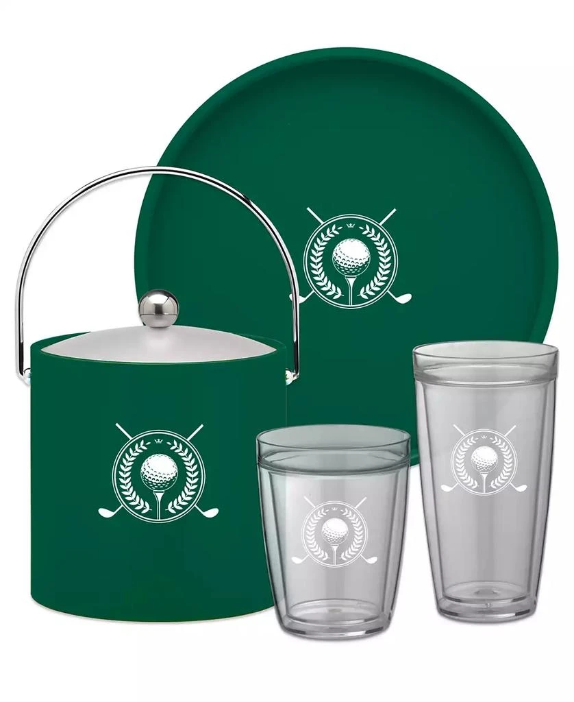 商品Kraftware|Pastimes 14" Round Golf Serving Tray,价格¥416,第2张图片详细描述