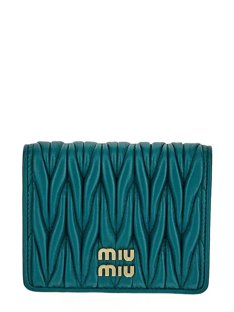 商品Miu Miu|Small Matelassè Wallet,价格¥2976,第1张图片
