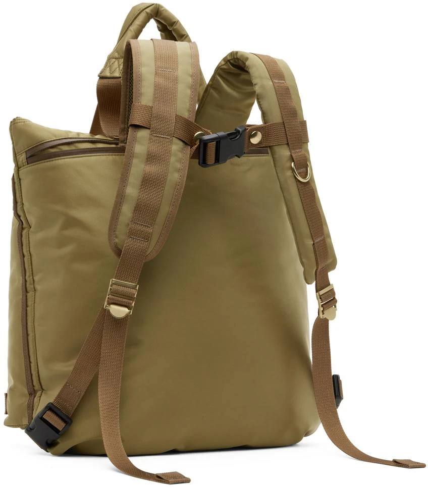 商品Sacai|Khaki PORTER Edition Helmet Backpack,价格¥3408,第3张图片详细描述