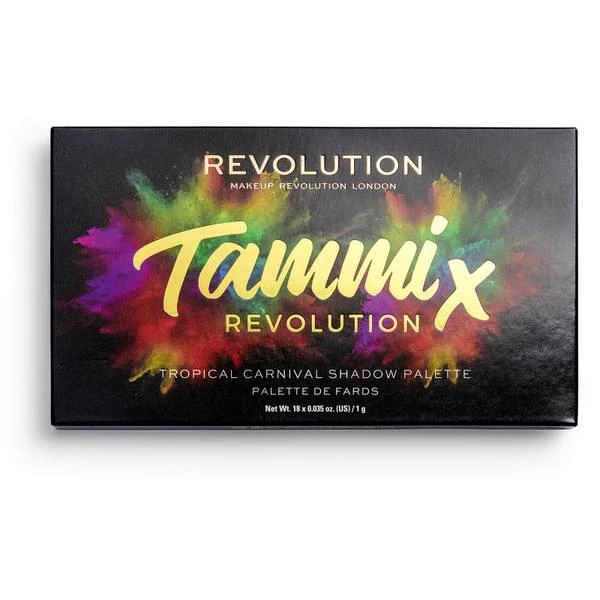 商品Makeup Revolution|Makeup Revolution x Tammi Tropical Carnival Palette,价格¥86,第2张图片详细描述