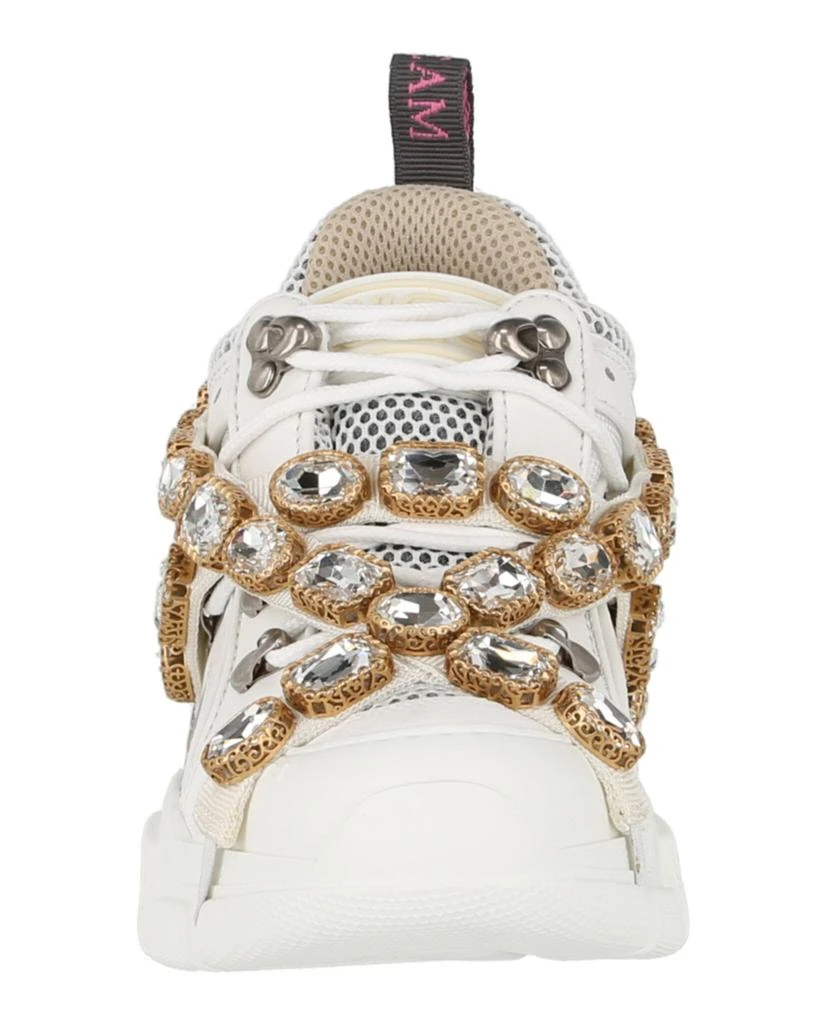 商品Gucci|Flashtrek Chunky Leather Sneakers,价格¥2462,第4张图片详细描述
