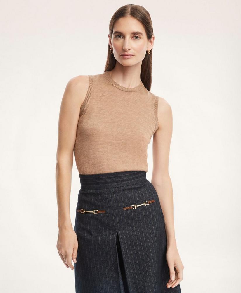 商品Brooks Brothers|Cotton Pleated A-Line Skirt,价格¥1313,第1张图片